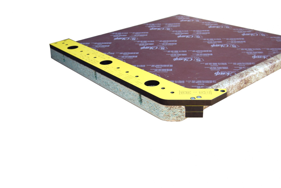 Шаблон для "еврозапила" столешниц