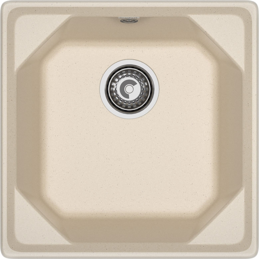 Мойка GranFest UNIQUE U-500, 500х500 мм, кашемир