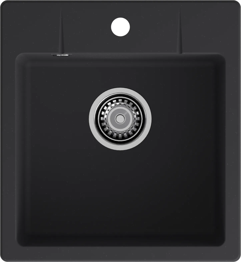 Мойка GranFest URBAN 245, 450х490 мм, черный