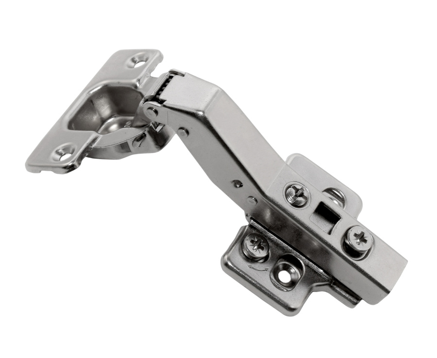 Петля угловая 45*, доводчик, планка 3D, 48мм, HISSEN