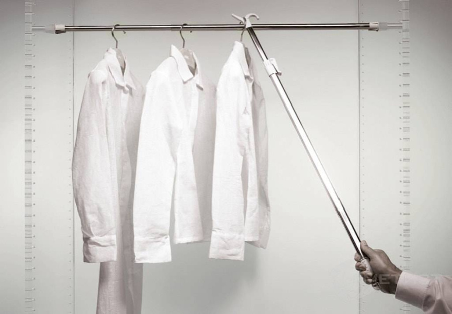 Съемник для одежды Ambos, хром