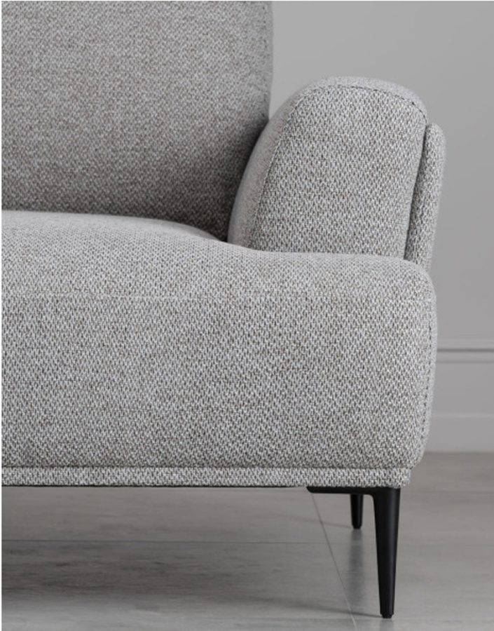 Опора нерегулируемая, h=134мм, металл, черный матовый, JET