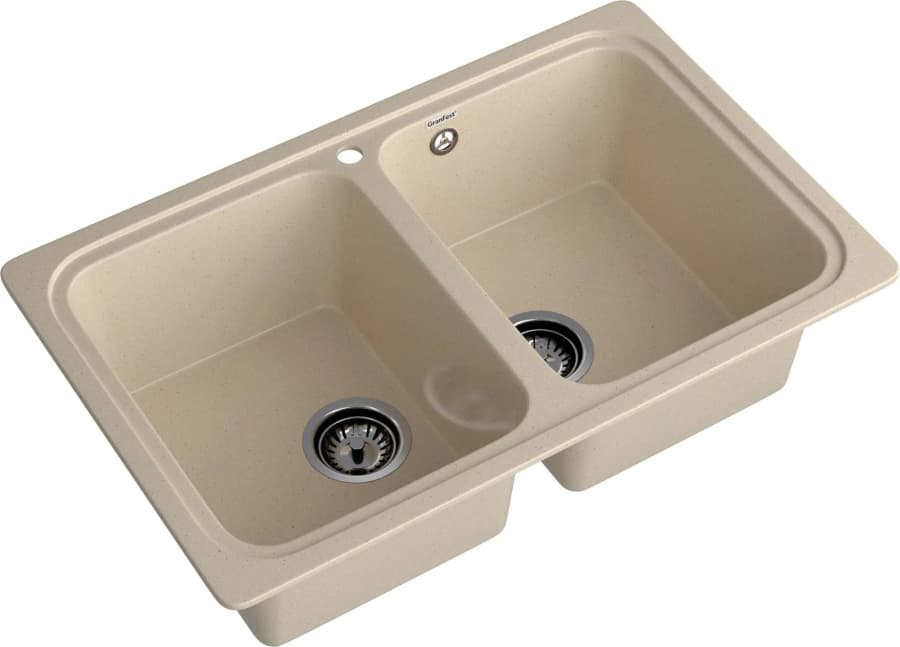 Мойка GranFest STANDART 780K, 786х500 мм, кашемир