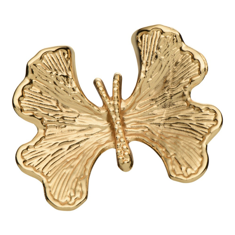 Ручка-кнопка, KELEBEK BIG-69, 74х60х18мм, металл, глянцевое золото