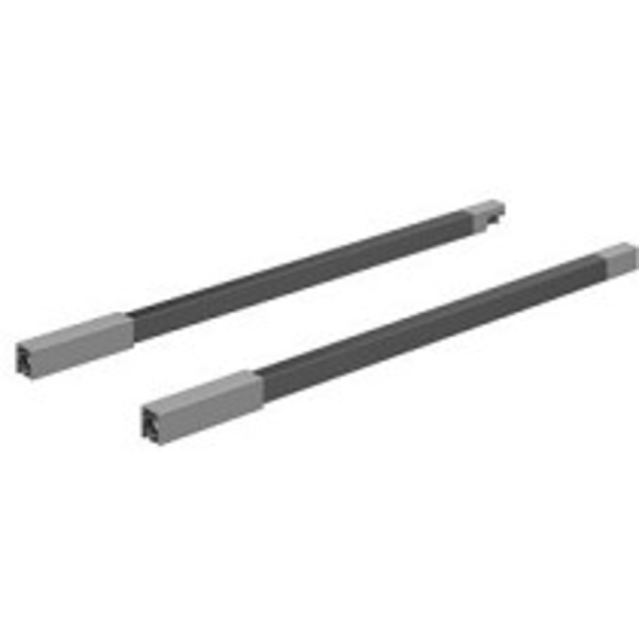 Продольный релинг второго уровня ящика InnoTech Atira, NL470, антрацит, левый