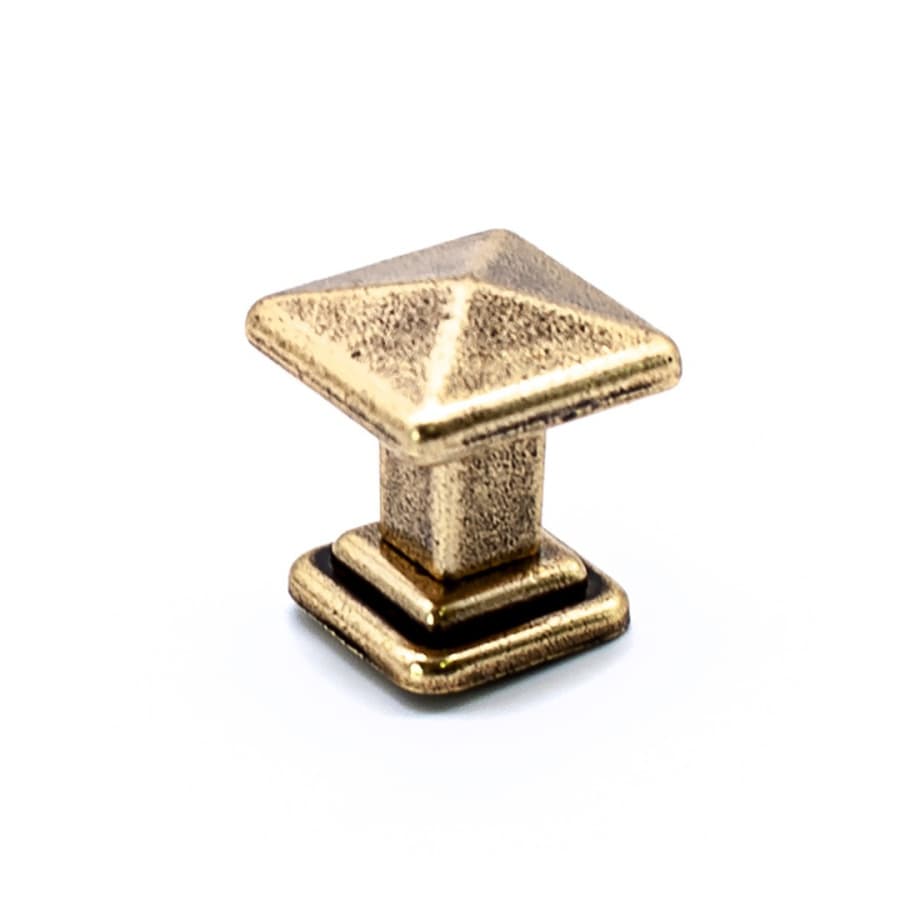 Ручка-кнопка, Tower Square, 19.4100.68, 35х35х29мм, металл, бронза