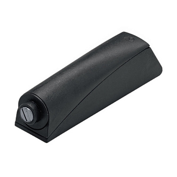 Толкатель Push Open с магнитом, накладной, длинный ход, пластик, антрацит, Hettich