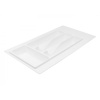 Вкладыш на 300мм для кухонных принадлежностей, 391-490х205-240мм, белый, Volpato