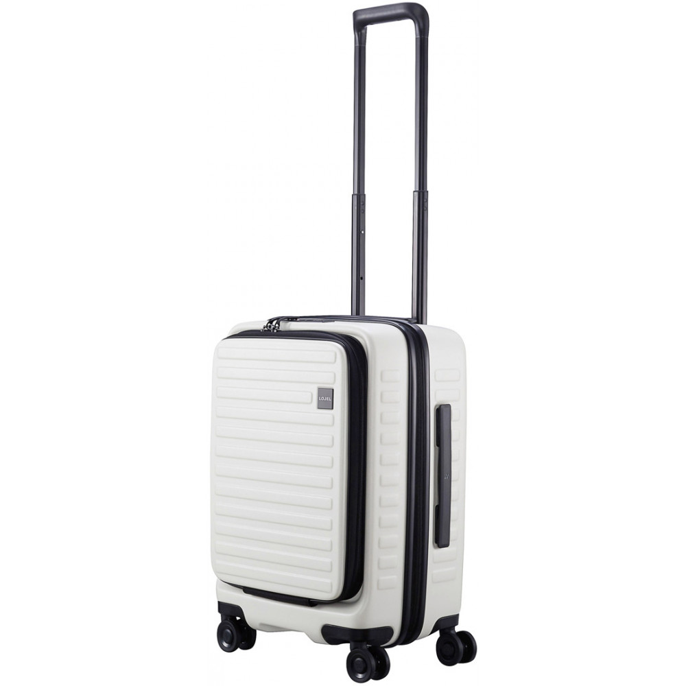 Валіза Lojel Cubo V4 S Off White маленька ручна поклажа Lj-1627-15421