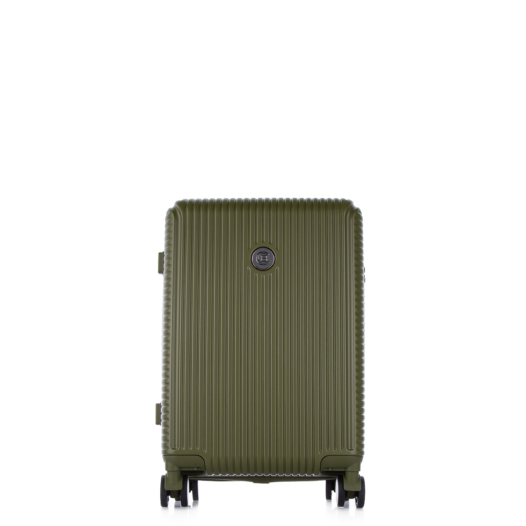 Валіза Cesano Boscone 795299 з Полікарбонату темно-зелений маленька