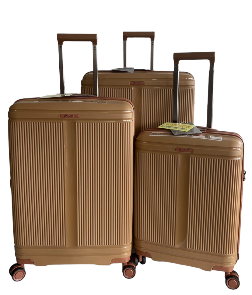 Комплект валіз Airtex 247 коричневий