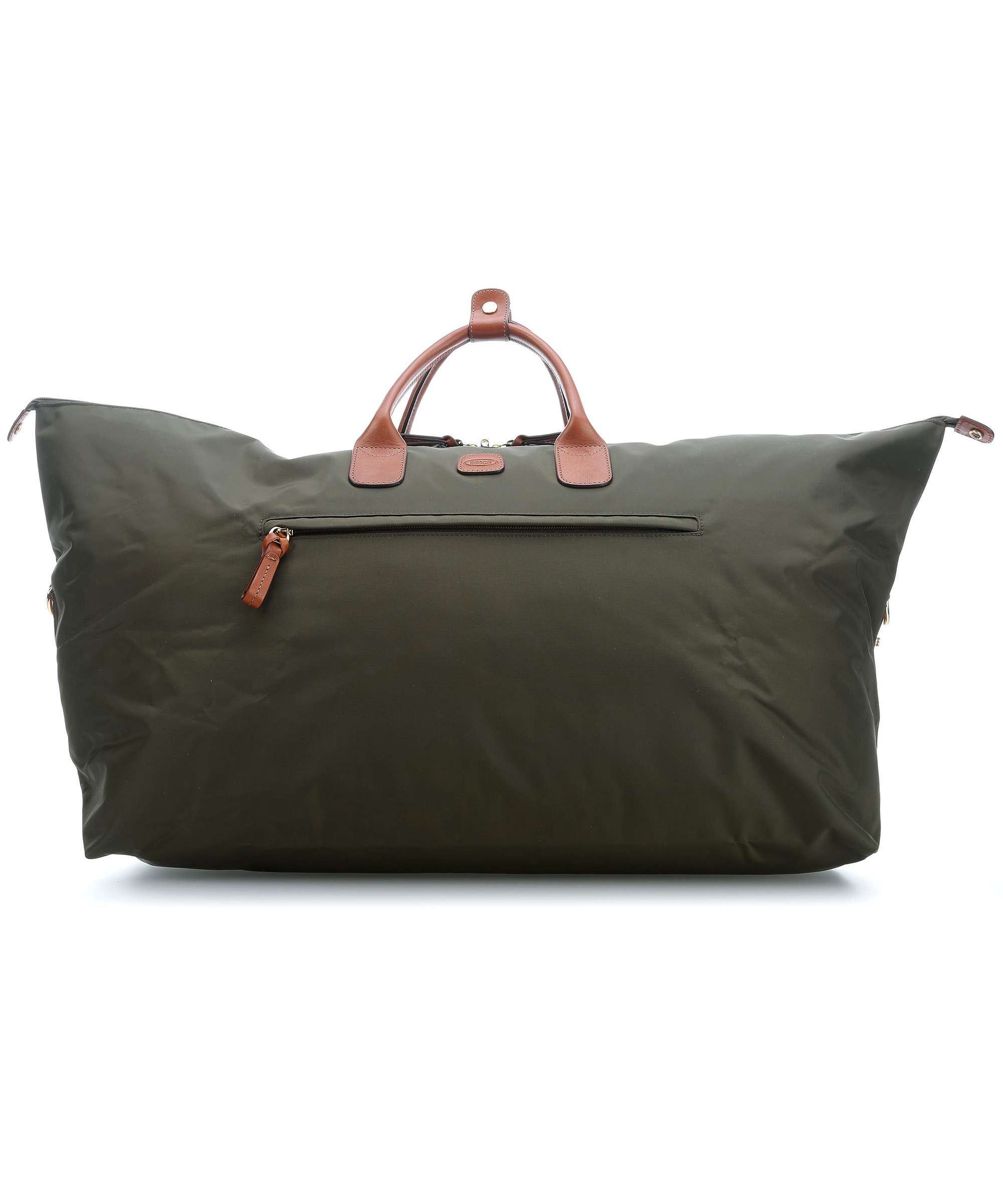 Дорожня сумка-трансформер з нейлону Bric's X-Travel BXL40202.078 оливкова (мала)