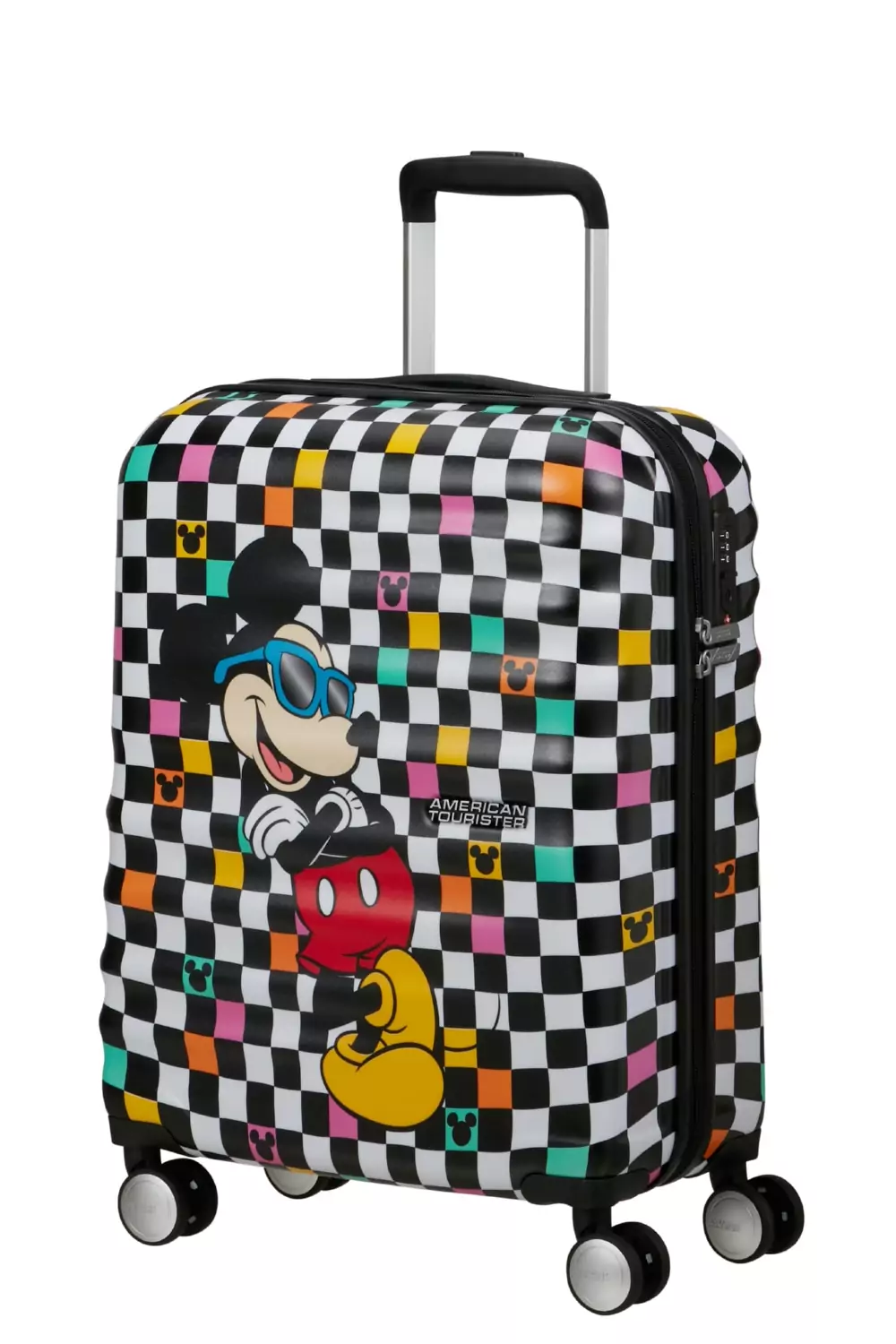 Валіза American Tourister WAVEBREAKER DISNEY 31C*29017 MICKEY CHECK маленька