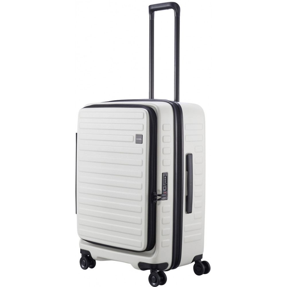 Валіза Lojel Cubo V4 M Off White середня Lj-1627-15426