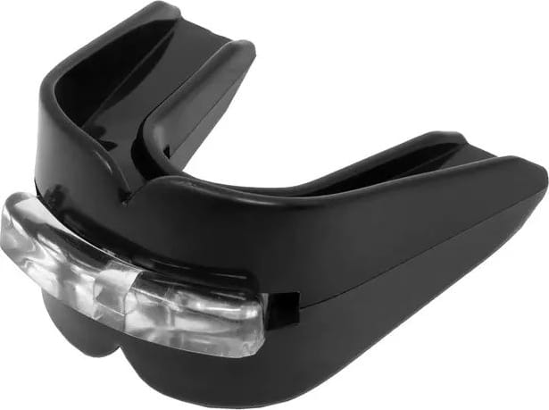 Капа для боксу Everlast DOUBLE MOUTHGUARD чорний Уні One Size
