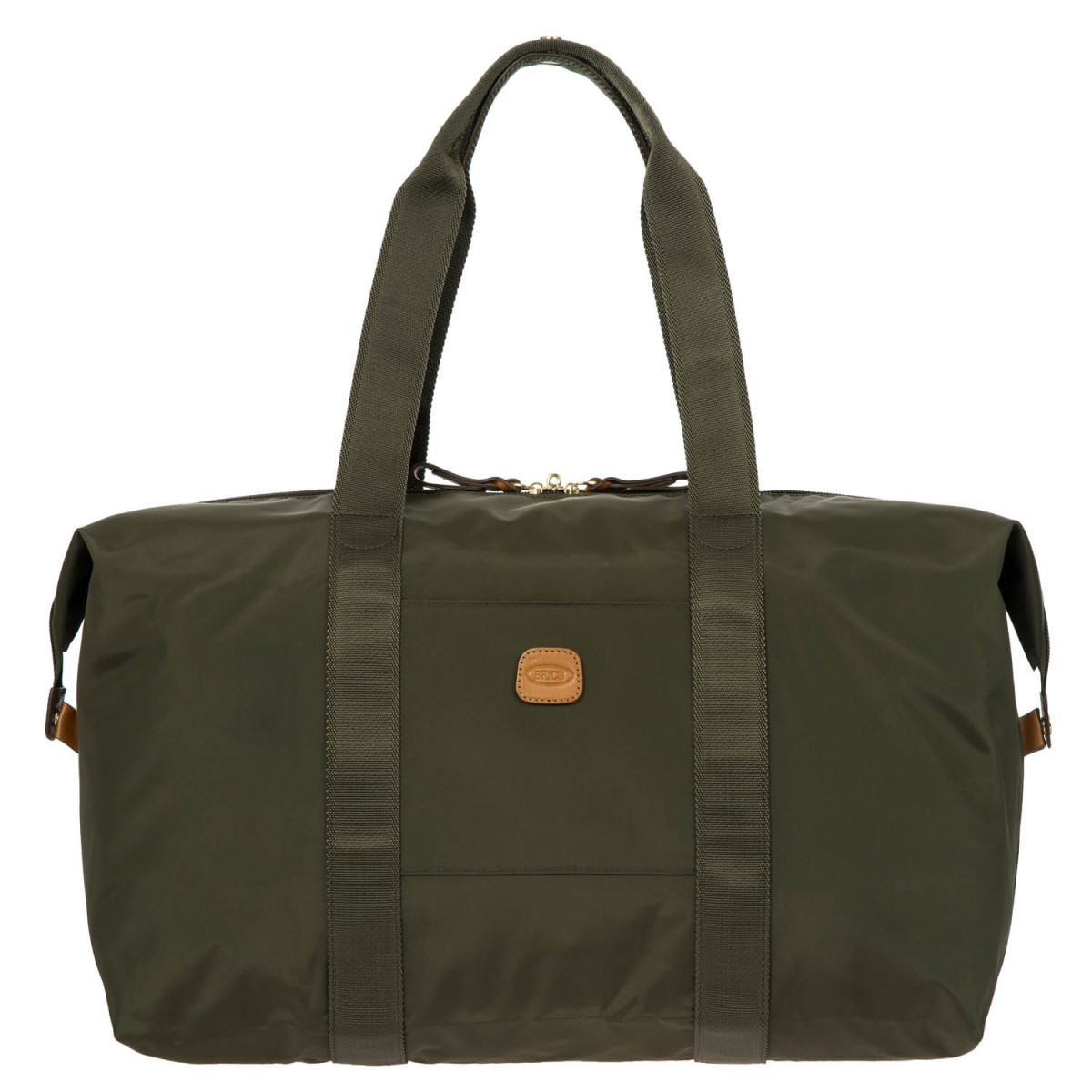 Дорожня сумка 2 в 1 з нейлону Bric's X-Bag BXG40203.078 Olive Маленька