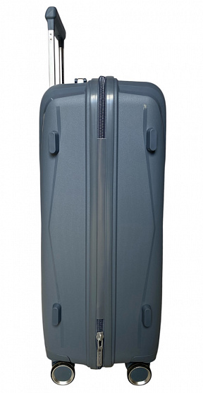 Валіза Madisson (Snowball) 51103 з поліпропілену середня сіро-блакитний