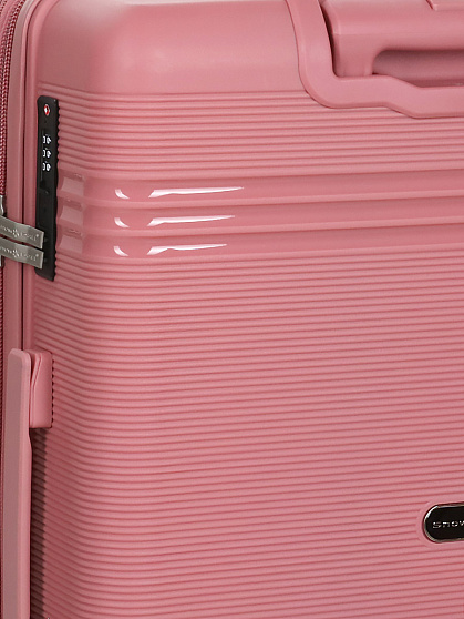 Валіза середня Snowball 21204 рожева