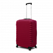 Чохол на валізу неопрен L бордо CBN523