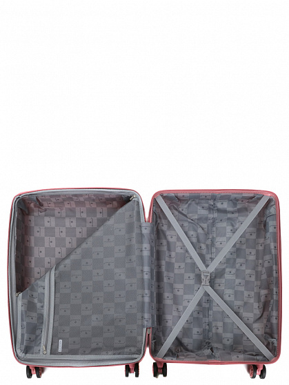 Валіза середня Snowball 21204 рожева