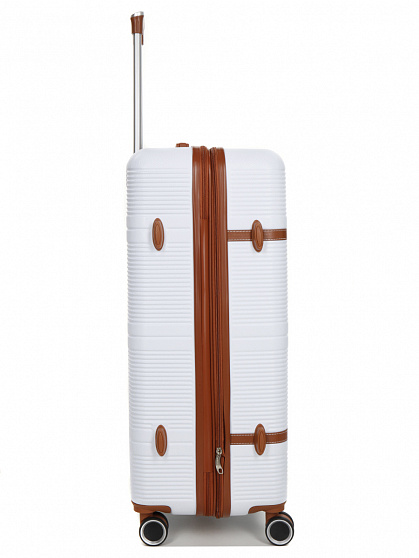 Валіза з розширенням Airtex 629 велика 75 см біла