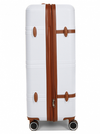 Валіза з розширенням Airtex 629 велика 75 см біла