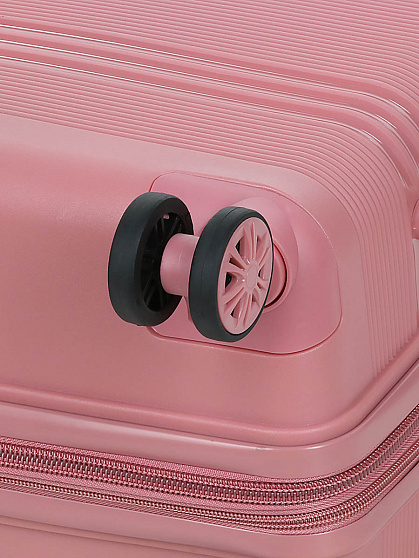 Валіза середня Snowball 21204 рожева
