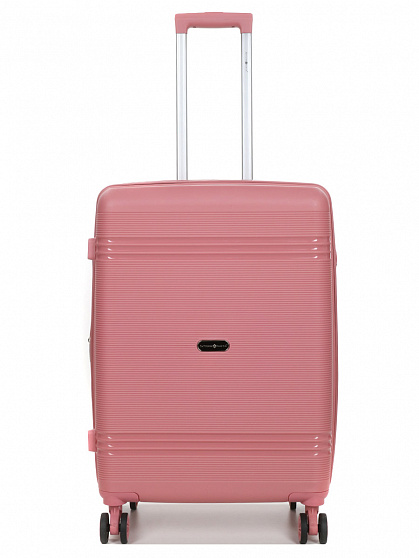 Валіза середня Snowball 21204 рожева