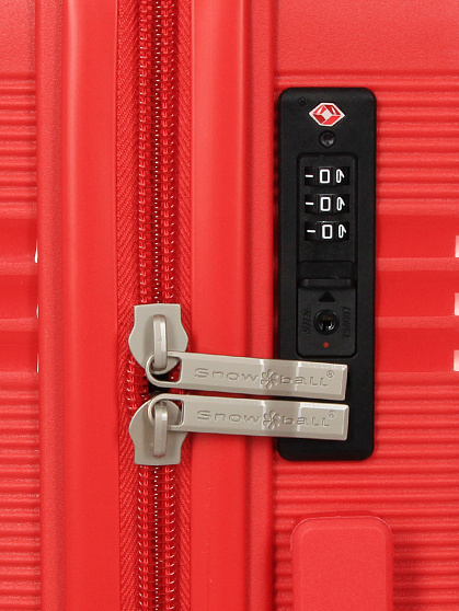Валіза маленька+ Snowball 21204 червона