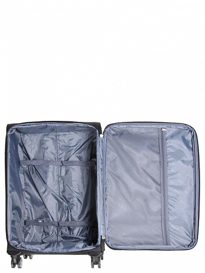 Валіза Airtex 620 велика чорна з розширенням