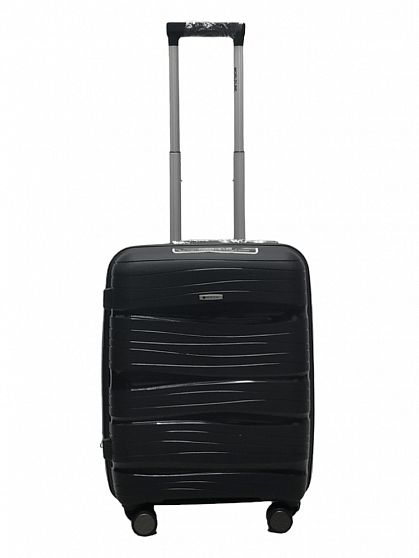 Комплект валіз Worldline  283 чорний з розширенням