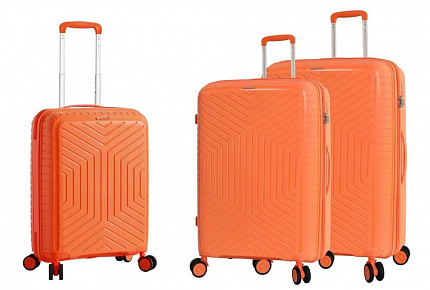 Комплект валіз Snowball 20103 помаранчевий