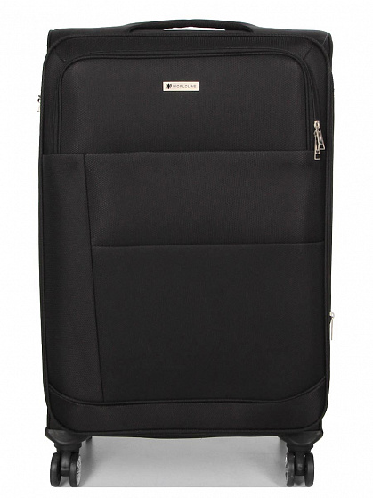 Валіза Airtex 620 велика чорна з розширенням