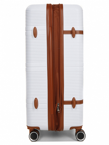 Валіза з розширенням Airtex 629 велика 75 см біла