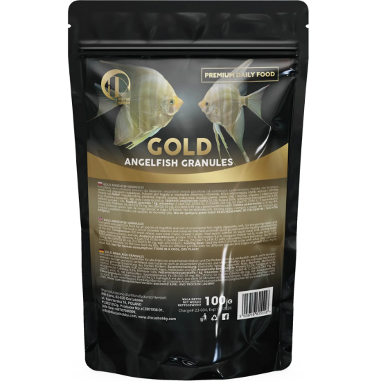 GOLD Angelfish Granules - гранули за Скаларии