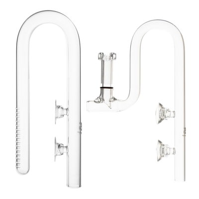 Стъклени тръби със скимер на изходящата 12 -16 см