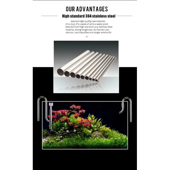 Стоманени тръби Lily Pipe със скимер 