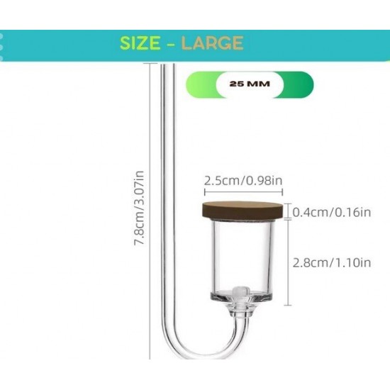 Aquapro L carbon dioxide diffuser