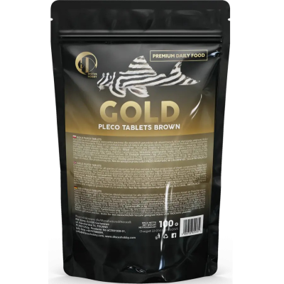 Gold Pleco Tablets Brown - tablets for carnivores