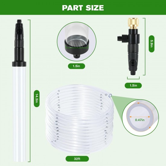 Комплект за почистване на аквариум ZRDR