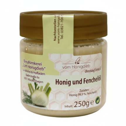 Honig und Fenchelöl