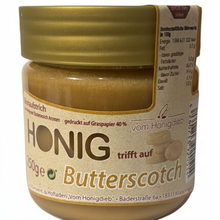 Honig trifft auf Butterscotch