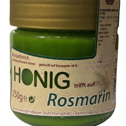 Honig trifft auf Rosmarin