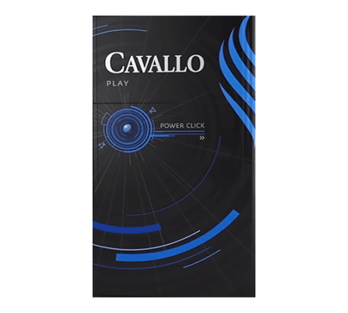 Сигареты CAVALLO Play  Blue Power Click с Капсулой Ментола оптом