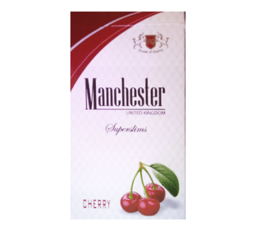 Сигареты Manchester  SuperSlims Вишня оптом