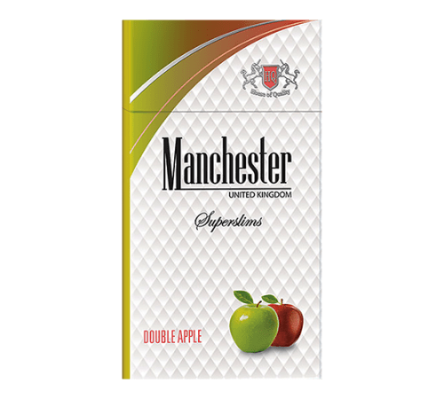 Сигареты Manchester Double Apple Superslims оптом