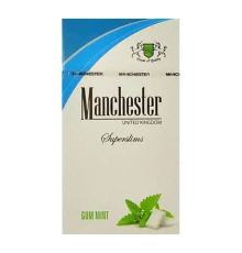 Сигареты Manchester Gum Mint SuperSlims оптом
