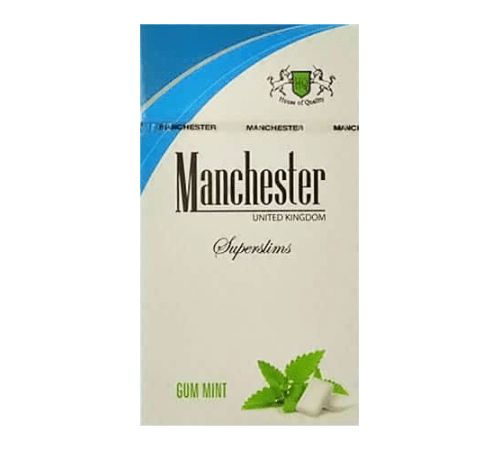 Сигареты Manchester Gum Mint SuperSlims оптом