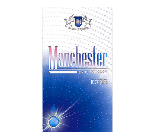 Сигареты Manchester ICE Crush КНОПКА оптом