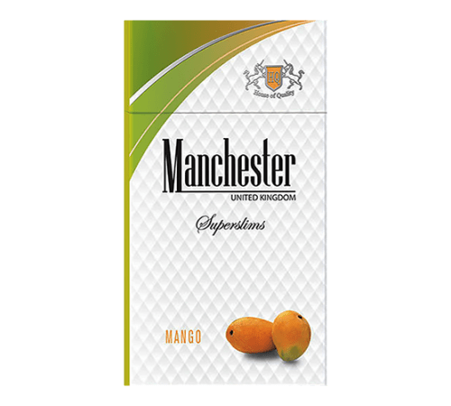 Сигареты Manchester  SuperSlims Манго оптом